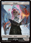 Image for Hero (0005) // Wizard (0015) Double-Sided Token (5 // 15) (FIN) - Magic: The Gathering
