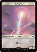 Image for Spirit // Squid Double-Sided Token (Surge Foil) (3 // 5) (FIC) - Magic: The Gathering