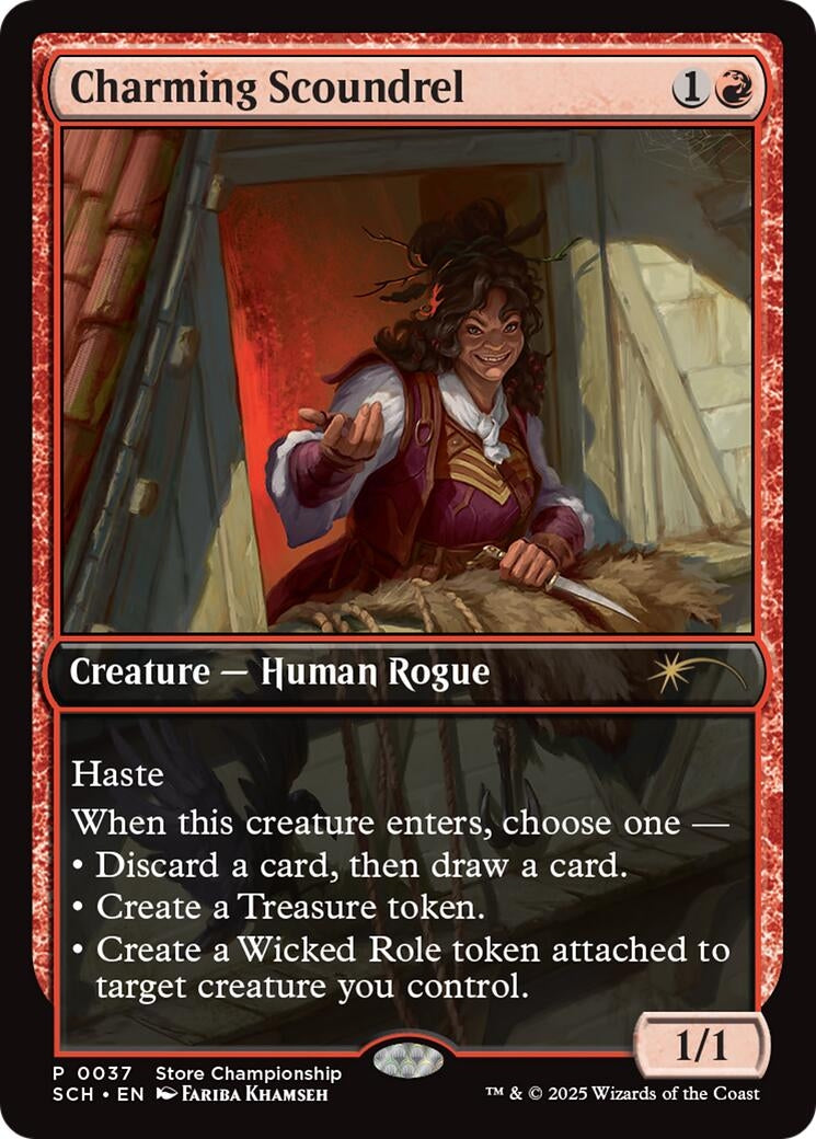 Image for Charming Scoundrel (37) (GAME) - Magic: The Gathering
