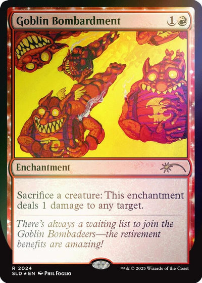 Goblin Bombardment (2024) (Rainbow Foil) (2024) (SLD)
