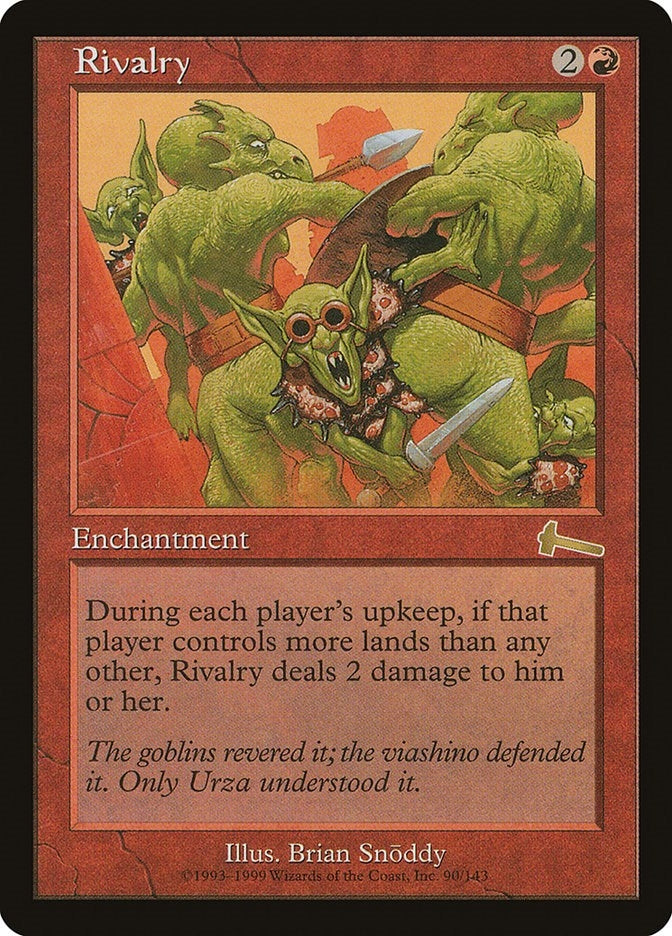 Image for Rivalry (90) (ULG) - Magic: The Gathering