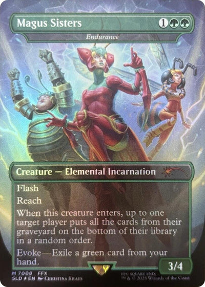 Magus Sisters - Endurance (Rainbow Foil) (7008) (SLD)