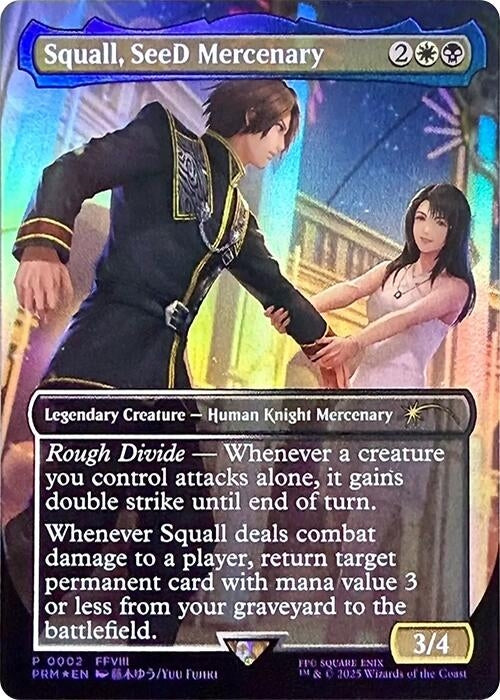 Image for Squall, SeeD Mercenary (2) (SSP) - Magic: The Gathering
