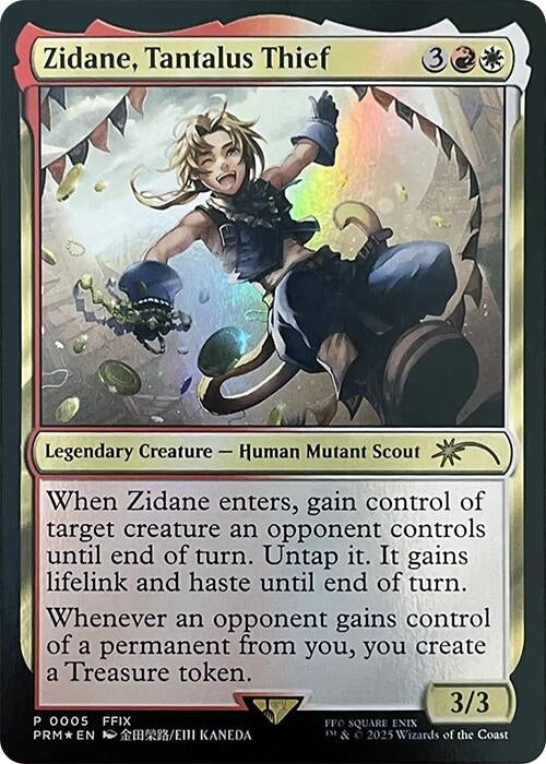Image for Zidane, Tantalus Thief (5) (WPN) - Magic: The Gathering