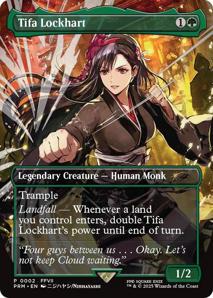 Image for Tifa Lockhart (Borderless) (2) (MFP) - Magic: The Gathering