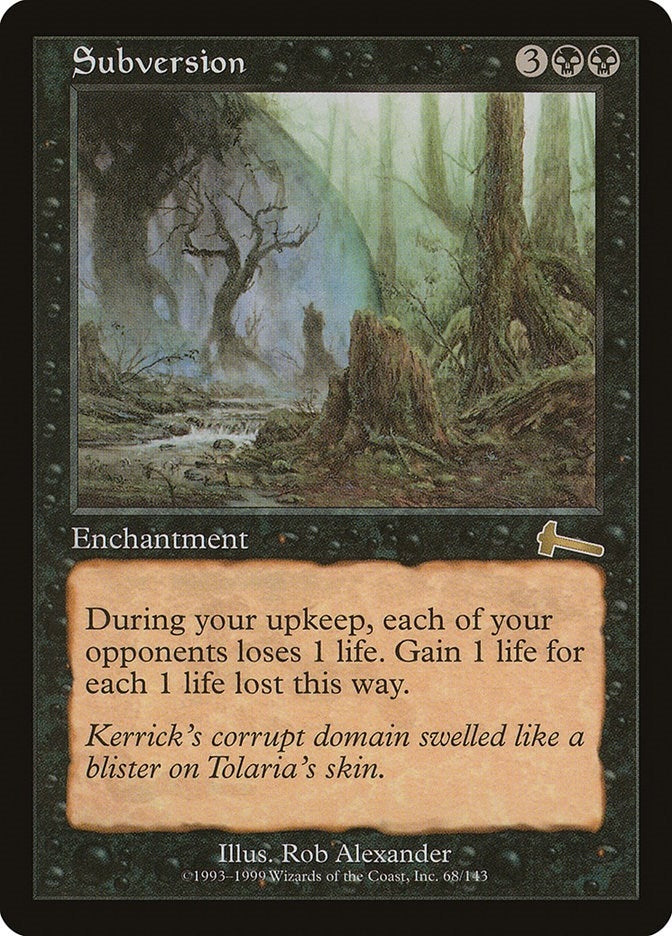 Image for Subversion (68) (ULG) - Magic: The Gathering
