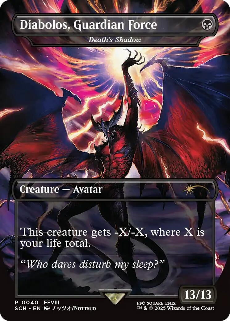 Image for Diabolos, Guardian Force - Death's Shadow (40) (GAME) - Magic: The Gathering