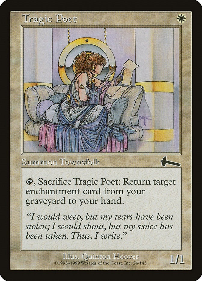 Image for Tragic Poet (24) (ULG) - Magic: The Gathering