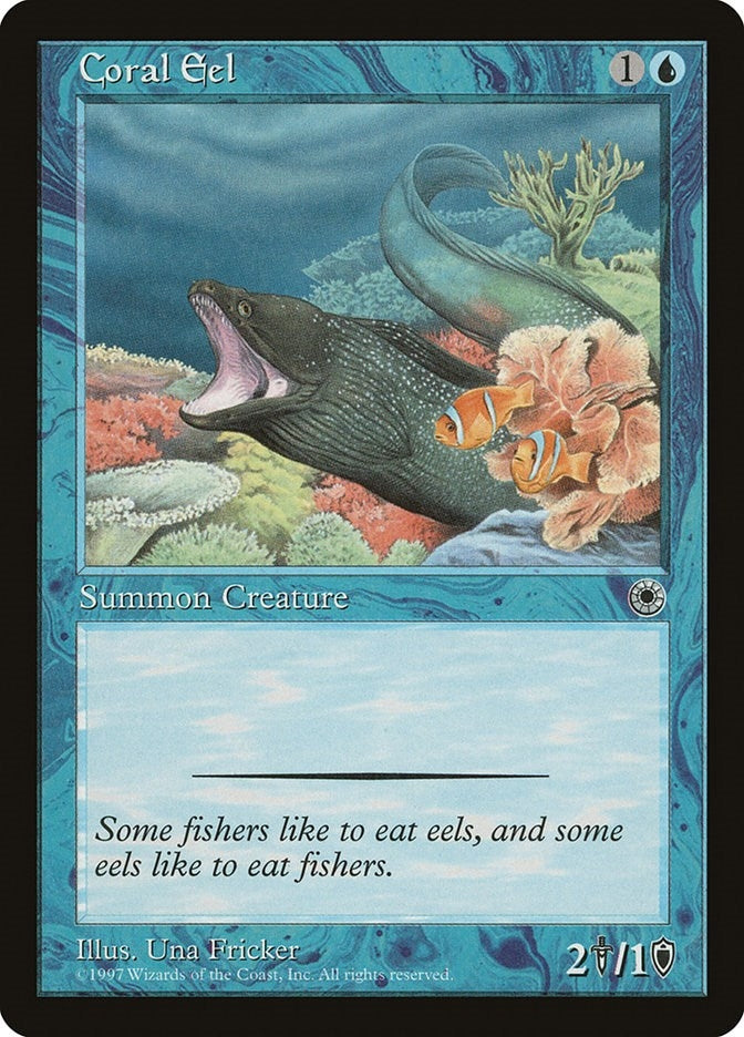 Image for Coral Eel (POR) - Magic: The Gathering