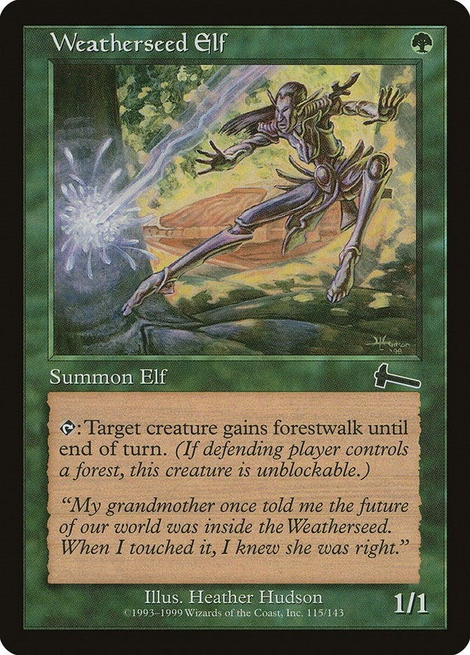 Image for Weatherseed Elf (115) (ULG) - Magic: The Gathering