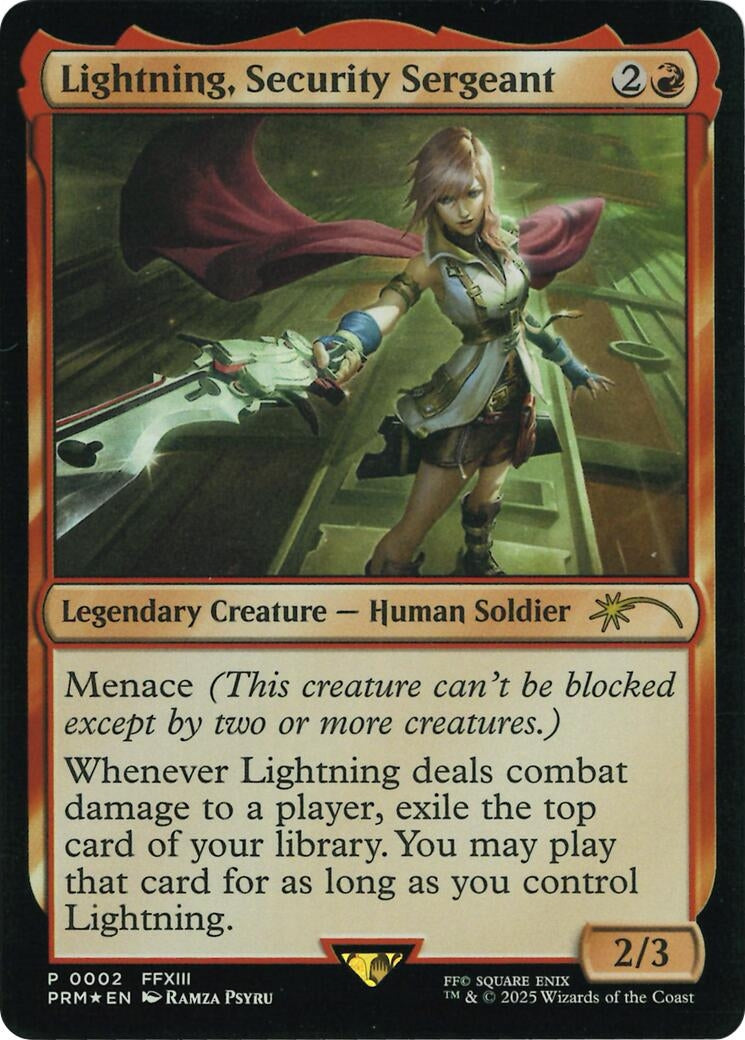 Image for Lightning, Security Sergeant (Costco Bundle) (2) (UMP) - Magic: The Gathering