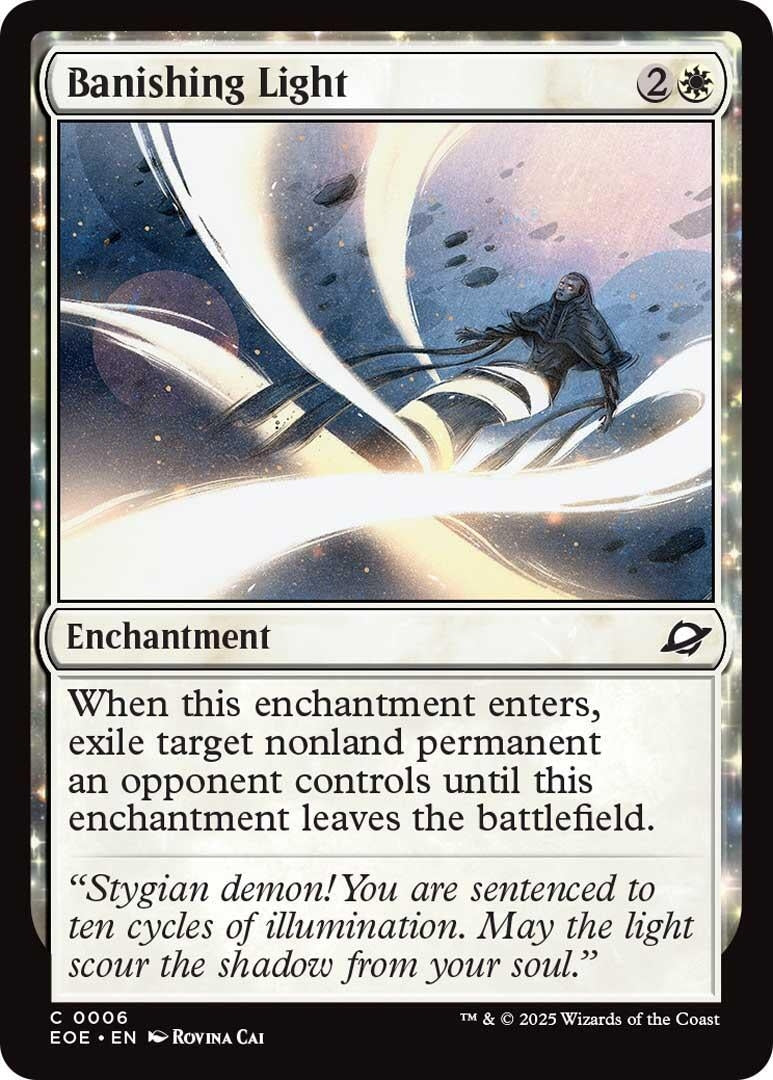 Image for Banishing Light (6) (EOE) - Magic: The Gathering