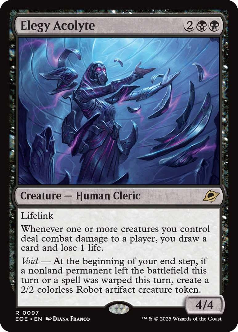 Image for Elegy Acolyte (97) (EOE) - Magic: The Gathering