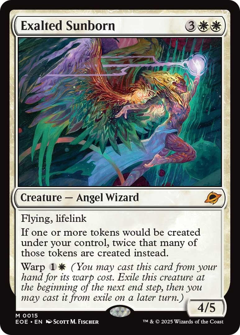 Image for Exalted Sunborn (15) (EOE) - Magic: The Gathering