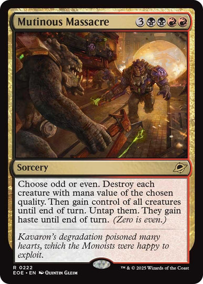 Mutinous Massacre (222) (EOE)