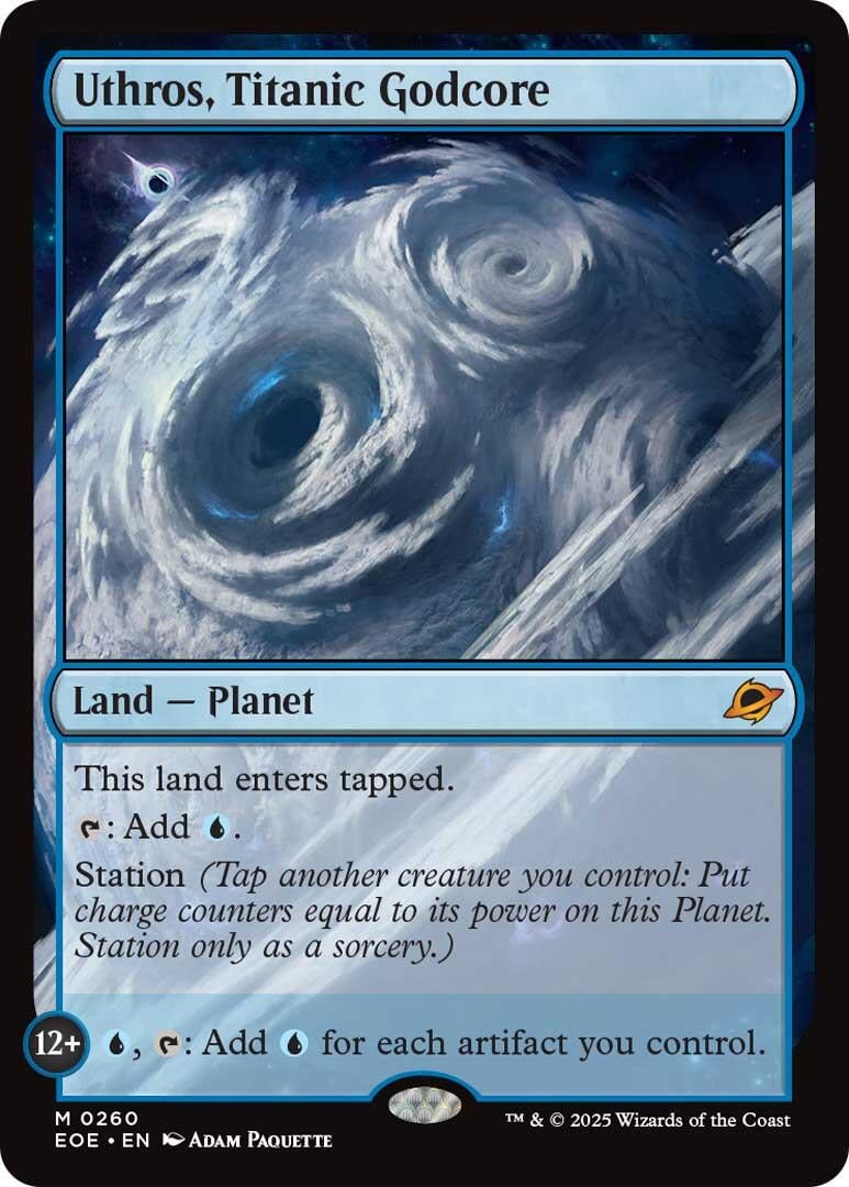 Image for Uthros, Titanic Godcore (260) (EOE) - Magic: The Gathering
