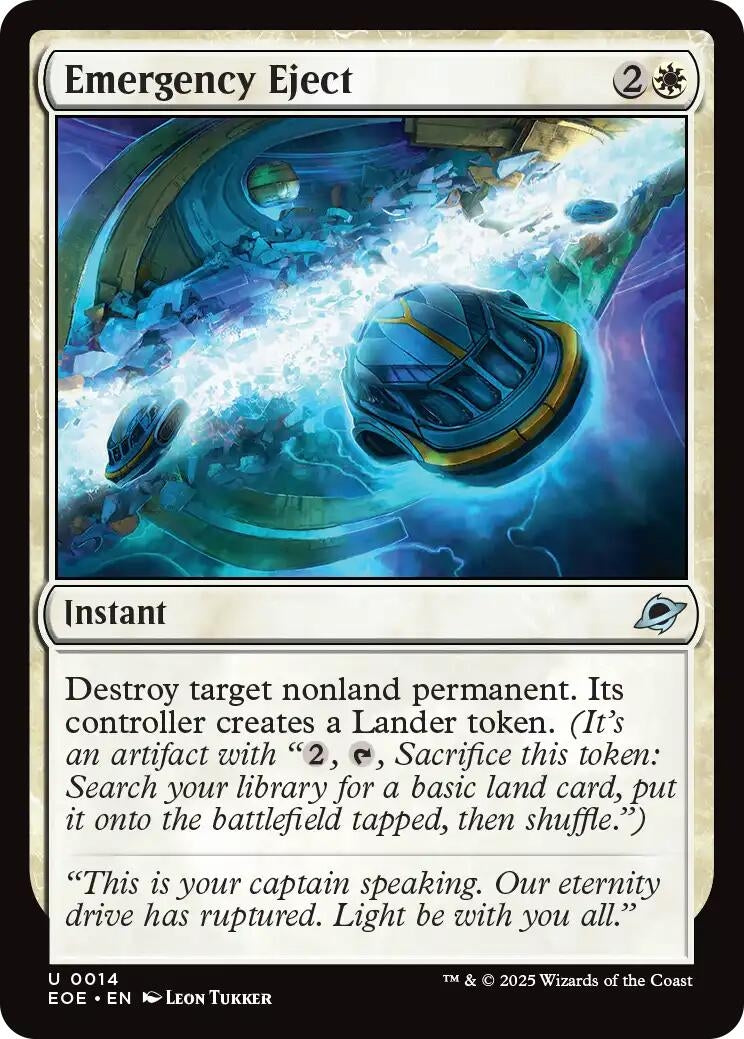Image for Emergency Eject (14) (EOE) - Magic: The Gathering