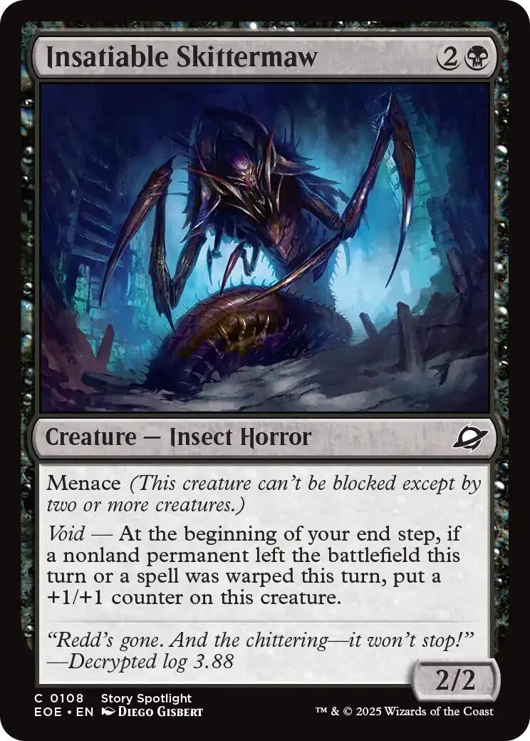 Image for Insatiable Skittermaw (108) (EOE) - Magic: The Gathering
