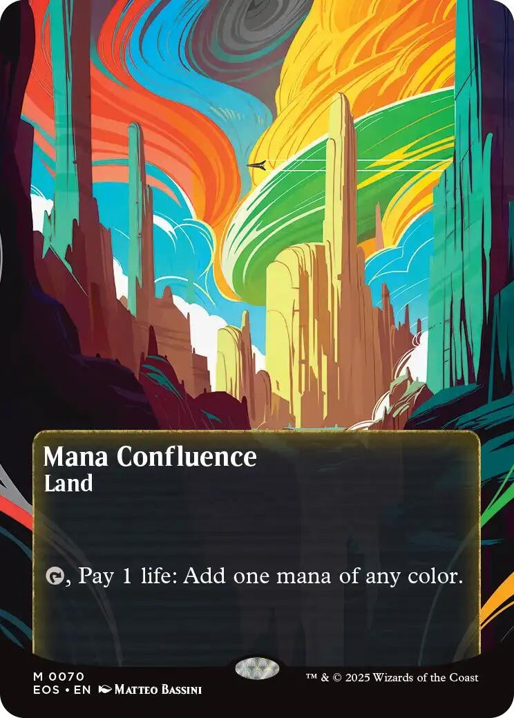 Image for Mana Confluence (0070) (Borderless) (70) (EOS) - Magic: The Gathering