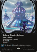Image for Uthros, Titanic Godcore (Borderless) (Galaxy Foil) (380) (EOE) - Magic: The Gathering