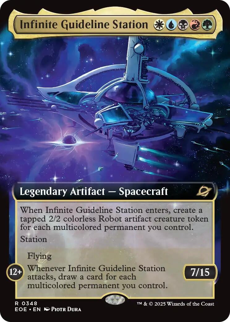 Image for Infinite Guideline Station (Extended Art) (348) (EOE) - Magic: The Gathering