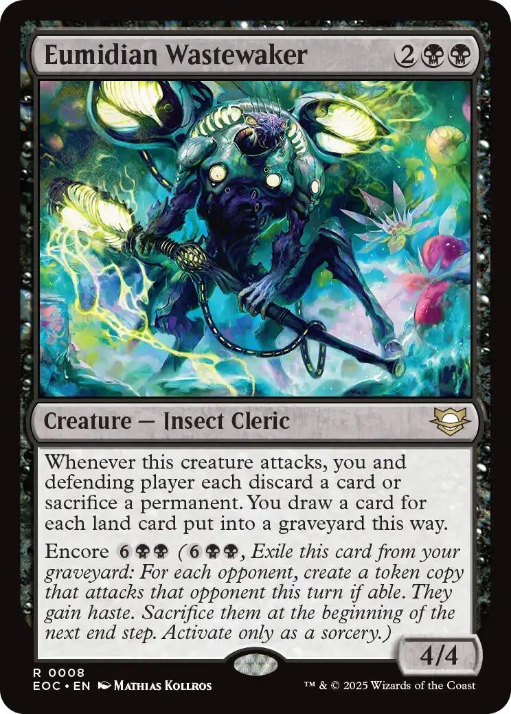 Image for Eumidian Wastewaker (8) (EOC) - Magic: The Gathering