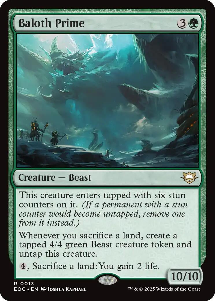 Image for Baloth Prime (13) (EOC) - Magic: The Gathering