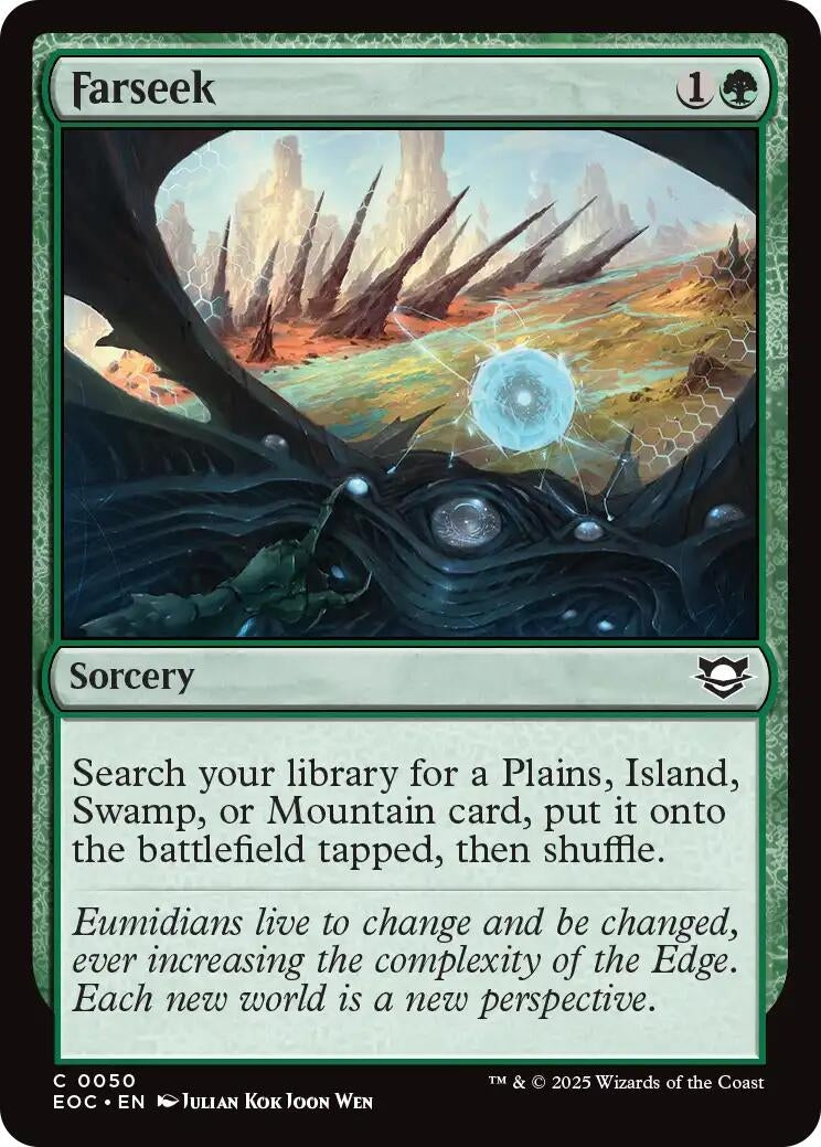 Image for Farseek (50) (EOC) - Magic: The Gathering