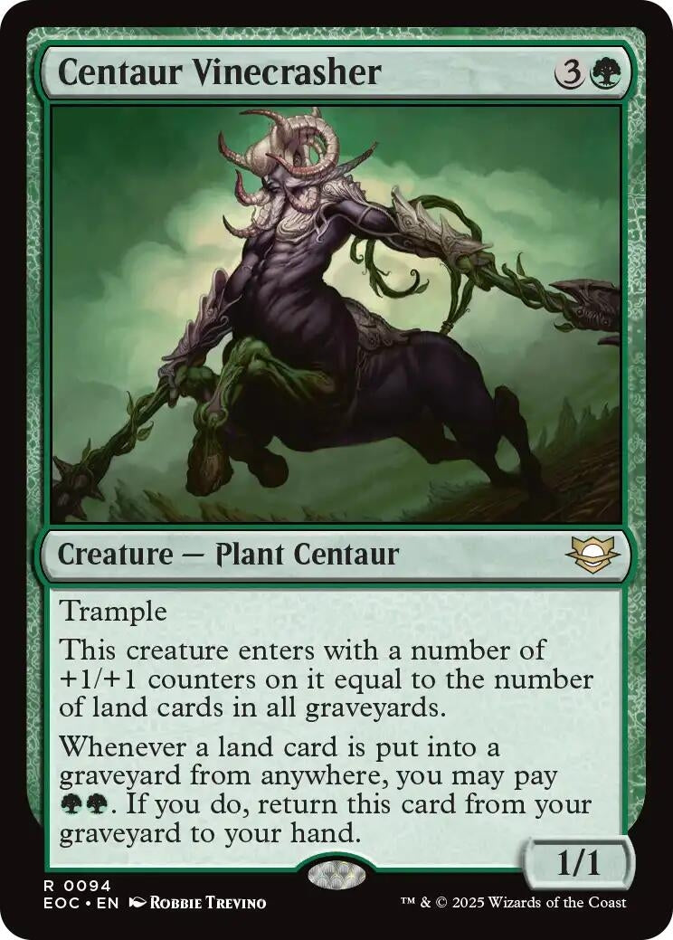 Image for Centaur Vinecrasher (94) (EOC) - Magic: The Gathering