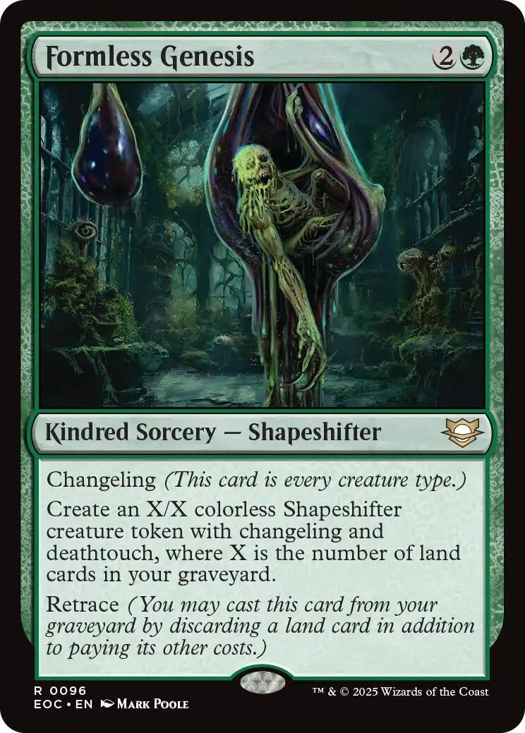 Image for Formless Genesis (96) (EOC) - Magic: The Gathering