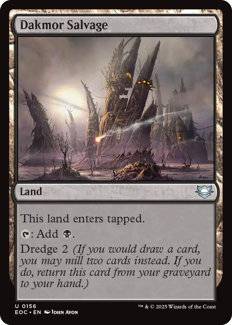 Image for Dakmor Salvage (156) (EOC) - Magic: The Gathering