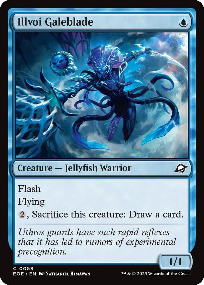 Image for Illvoi Galeblade (58) (EOE) - Magic: The Gathering