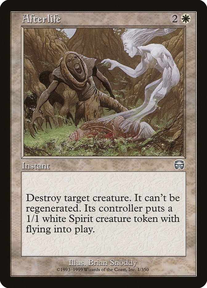 Image for Afterlife (1) (MMQ) - Magic: The Gathering