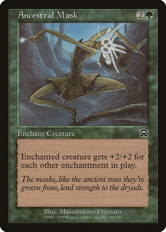 Image for Ancestral Mask (229) (MMQ) - Magic: The Gathering