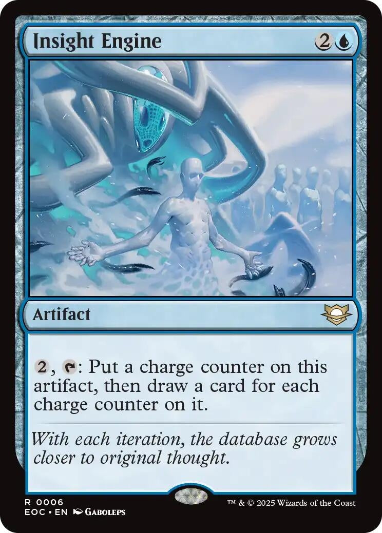 Image for Insight Engine (6) (EOC) - Magic: The Gathering