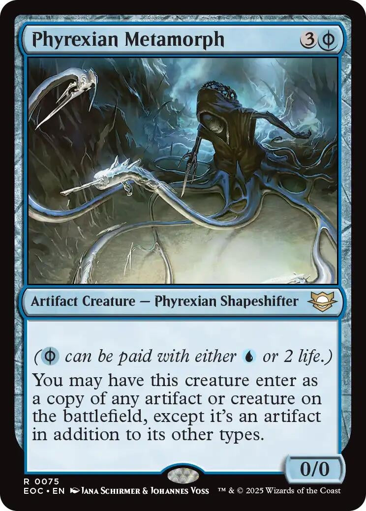 Image for Phyrexian Metamorph (75) (EOC) - Magic: The Gathering