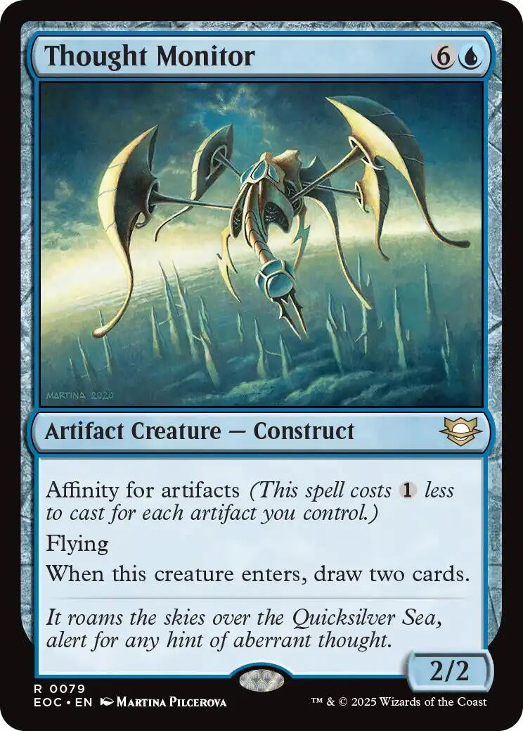 Image for Thought Monitor (79) (EOC) - Magic: The Gathering