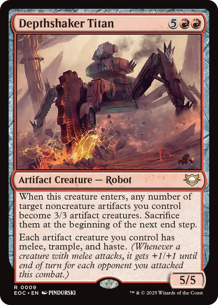 Image for Depthshaker Titan (9) (EOC) - Magic: The Gathering
