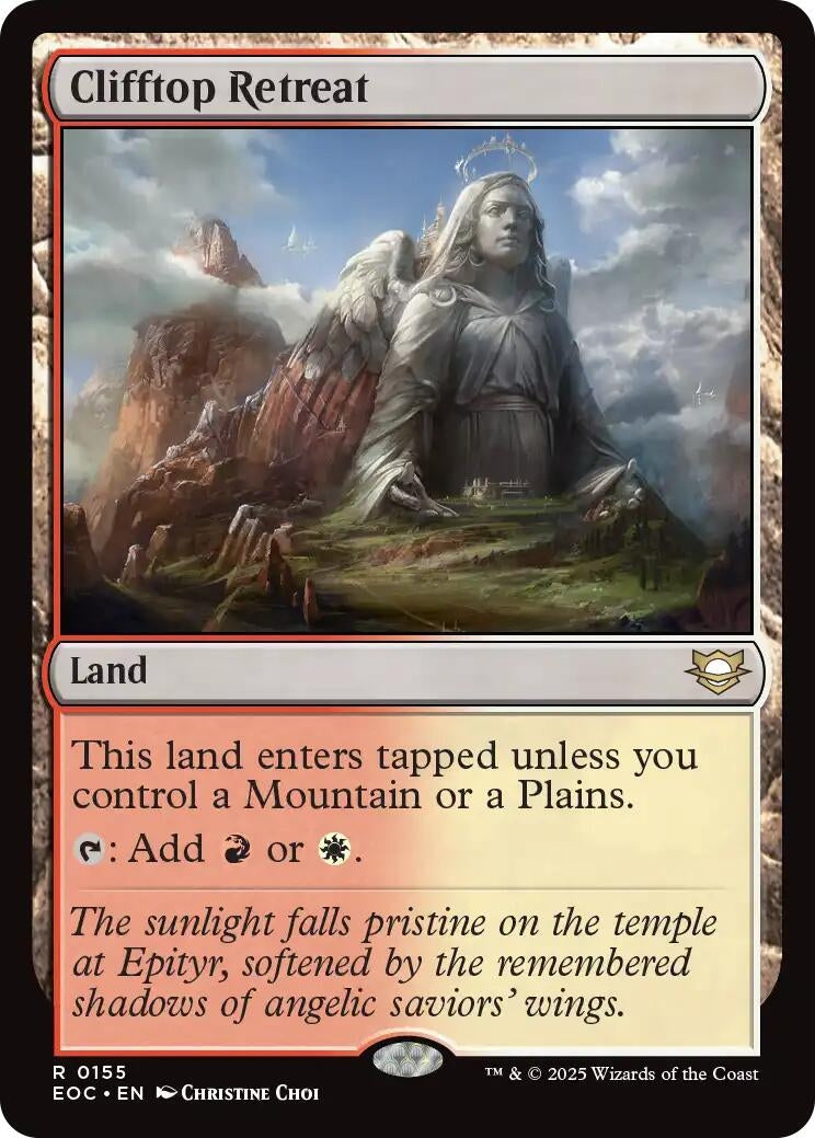 Image for Clifftop Retreat (155) (EOC) - Magic: The Gathering