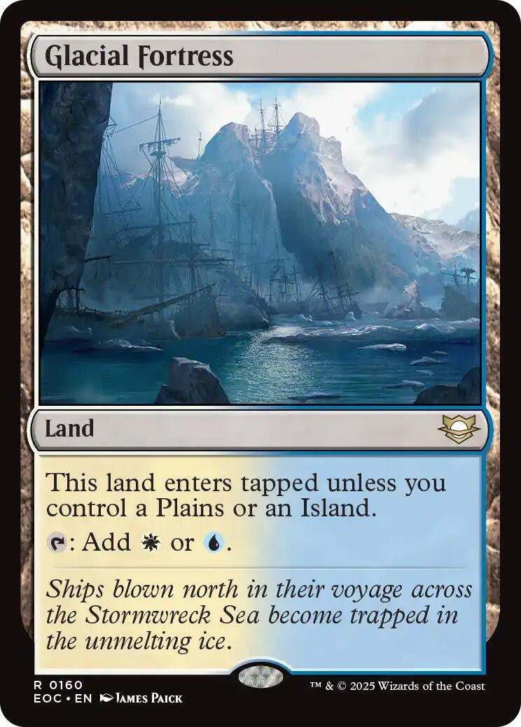 Image for Glacial Fortress (160) (EOC) - Magic: The Gathering