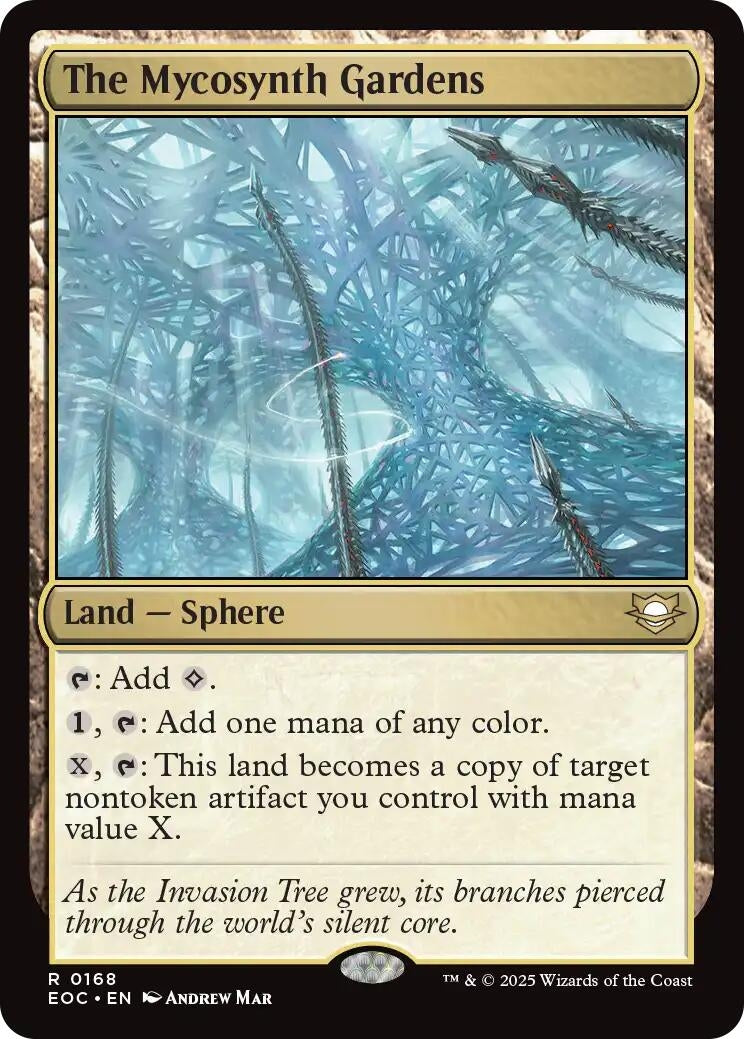 Image for The Mycosynth Gardens (168) (EOC) - Magic: The Gathering