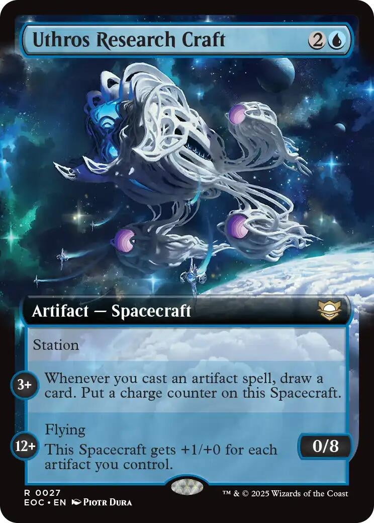 Image for Uthros Research Craft (Extended Art) (27) (EOC) - Magic: The Gathering