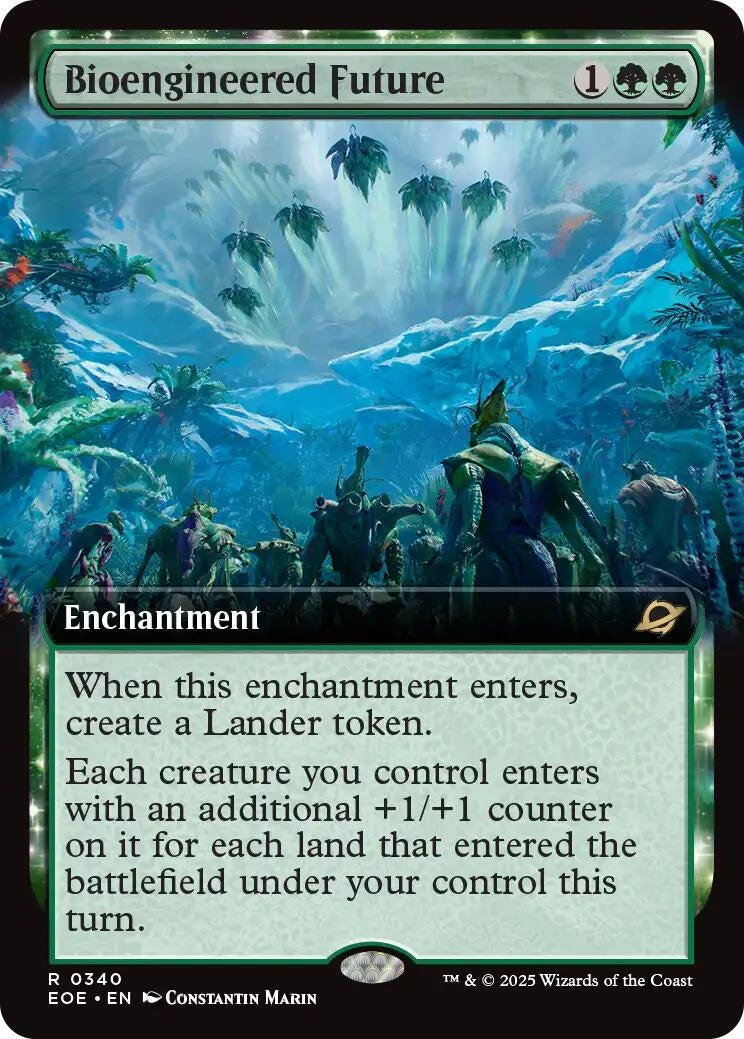 Image for Bioengineered Future (Extended Art) (340) (EOE) - Magic: The Gathering