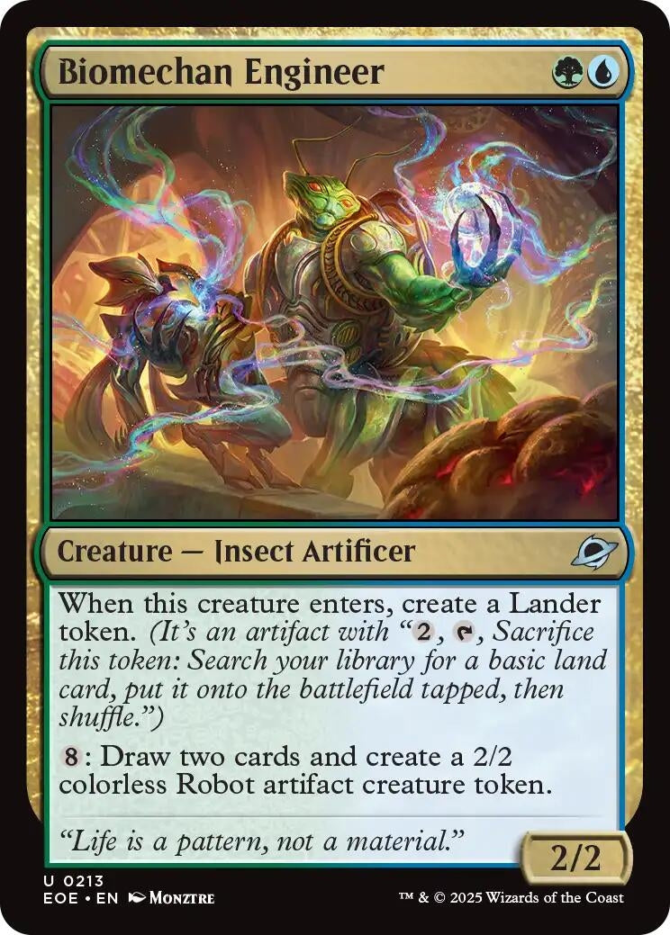 Image for Biomechan Engineer (213) (EOE) - Magic: The Gathering