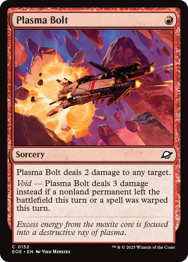 Image for Plasma Bolt (152) (EOE) - Magic: The Gathering