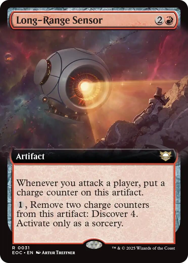 Image for Long-Range Sensor (Extended Art) (31) (EOC) - Magic: The Gathering