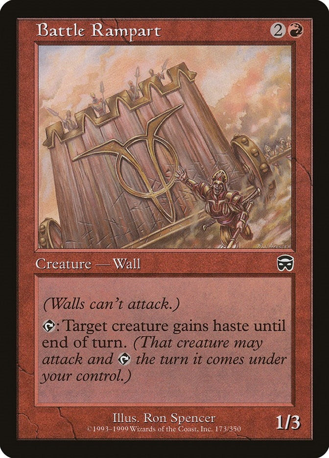 Image for Battle Rampart (173) (MMQ) - Magic: The Gathering