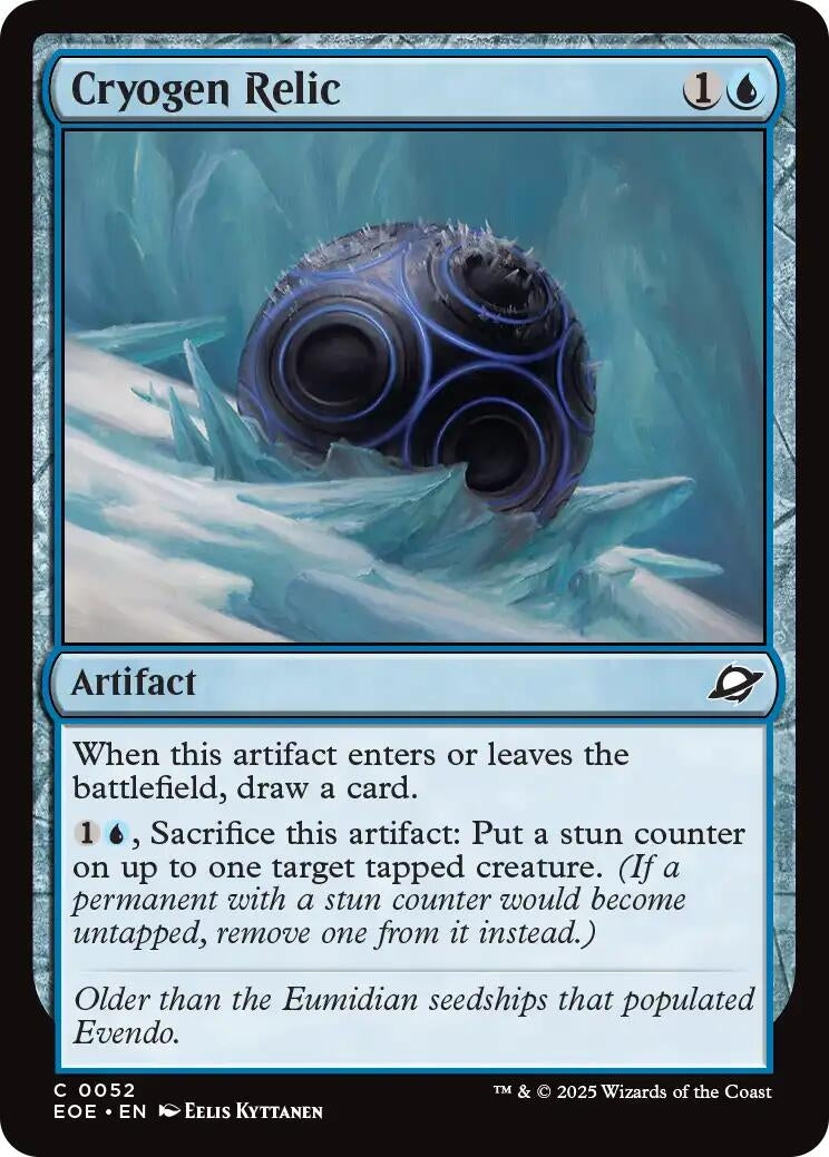 Image for Cryogen Relic (52) (EOE) - Magic: The Gathering