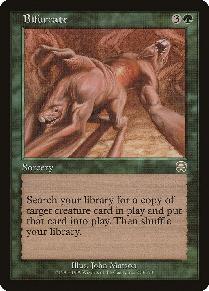 Image for Bifurcate (230) (MMQ) - Magic: The Gathering