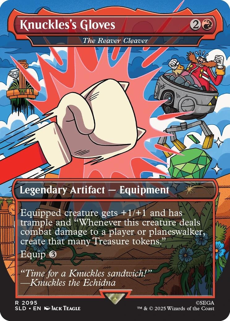 Image for Knuckles's Gloves - The Reaver Cleaver (2095) (SLD) - Magic: The Gathering